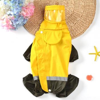 Breathable Mesh Raincoat for Pets