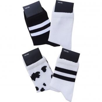 Pack de Chaussettes Courtes Unisex à Motif Vache