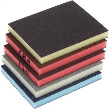2pcs 120x100x12mm Multi-Grit Sanding Sponge Pads