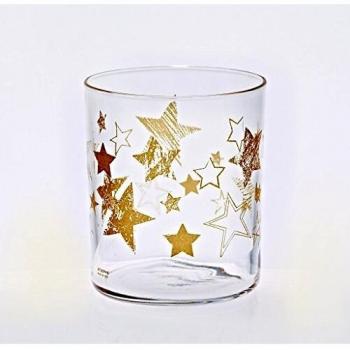 Trinkglas Stars Okt Gold 300 ml