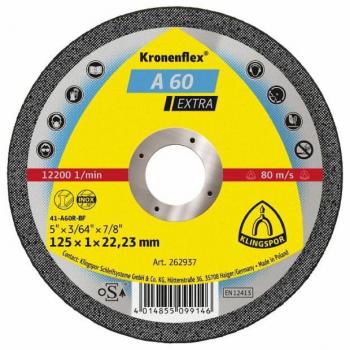 Targhetta di Taglio Metallico 230×3mm×22,2mm A24 Extra – Klingspor