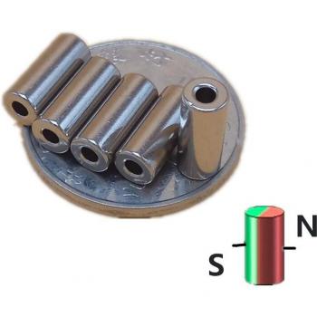 N45H Neodymium Permanent Magnet Ring 5.4x2x8.8 mm