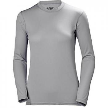 Helly Hansen W HH Tech Crew LS 930 Light Grey XL