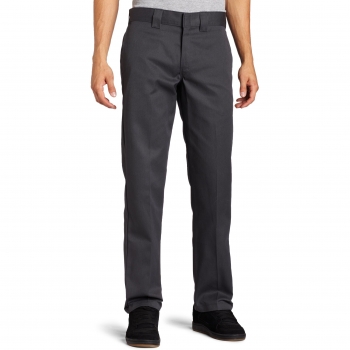 Dickies Straight Slim Work Trousers (Charcoal) – Size 32/32