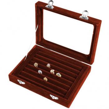 Portable Velvet Jewelry Holder