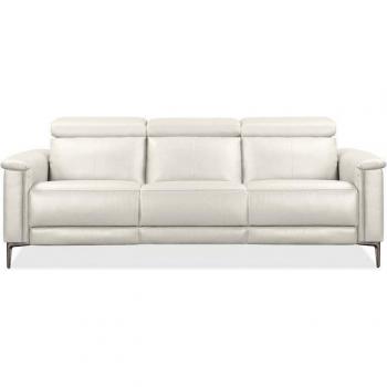 Lund Relaxsofa in Leder und Webstoff