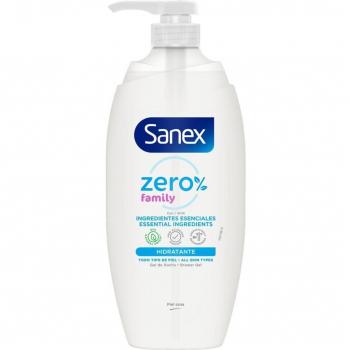 Gel de baño familiar Sanex Zero % 750ml