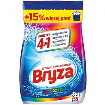 Bryza detergente en polvo 4 en 1 para ropa de color 3,575 kg