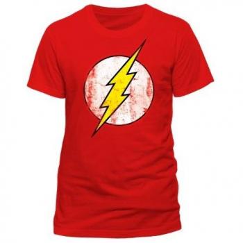 Flash Power Crew Shirt – Red, Medium (Men)