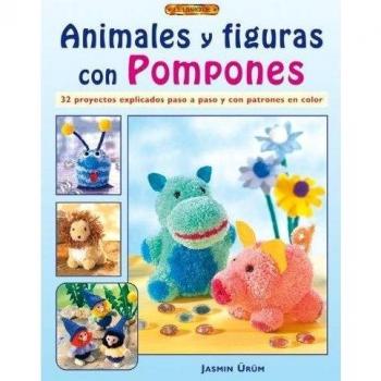 Animales y figuras con pompones