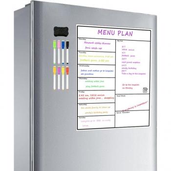 Magnetic Weekly Planner Board for Home and Office