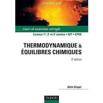 Thermodynamique et équilibres chimiques