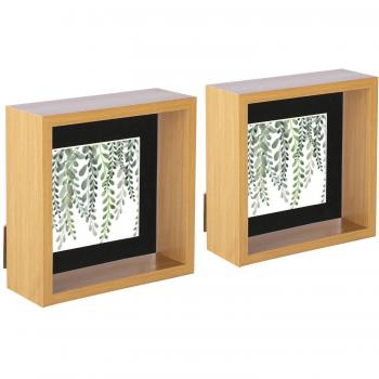 Nicola Spring 3D Deep Box Photo Frames