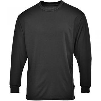 Men's Black Medium Long Sleeve Thermal Base Layer Top