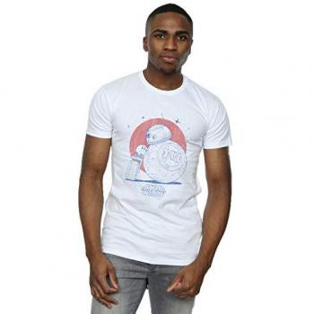 T-Shirt Uomo Star Wars: L'Ascesa di Skywalker Distressed BB-8 e D-O