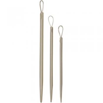 Aiguille à laine, L: 6+7+8,5 cm, 3 Pièce, 1 Pq