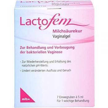 Lactofem Milchsäurekur Vaginalgel 7x5 ml