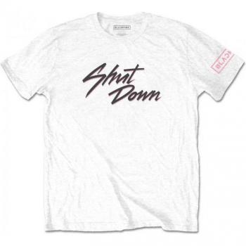 Top BlackPink XL Unisex Algodón con Estampa Blanca