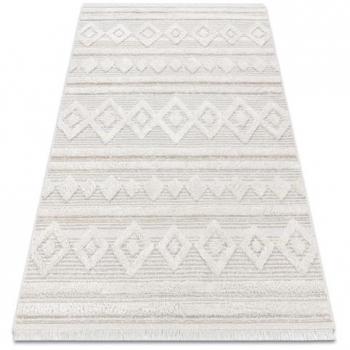 SisalMorocco 22322 Rautenboho Teppich – Ökologisch, Beige/Creme 155 × 220 cm