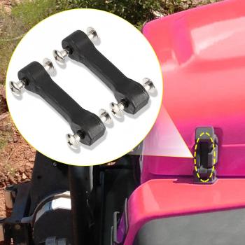 Kit de cubierta de capó Uxcell KJ09145BK para Jeep Wrangler 2007