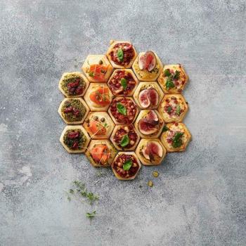 Pochoir à mini-pizzas Betty Bossi