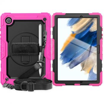 Correa de mano y funda para Samsung Galaxy Tab S7, resistente y con protector de pantalla