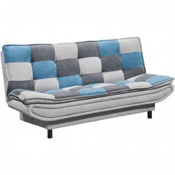 Schlafsofa mit Bettkasten PIRNA-09 188x118 cm in Multicolor