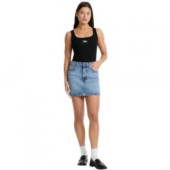 Guizzo Denim Mini Gonna Guess