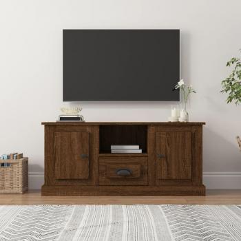 VidaXL Entertainment Center Brown Oak 100x35.5x45 cm Engineered Wood