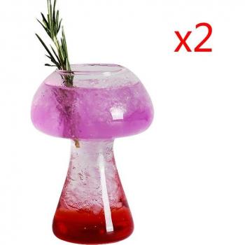 Funny Flip Cocktail Glass