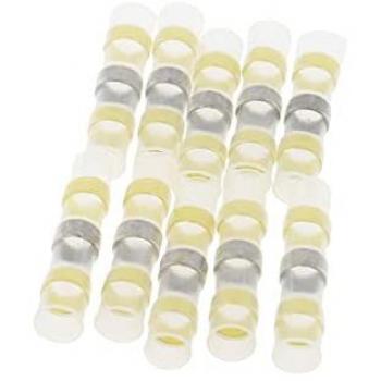 Ensemble de Manchons Thermo-soudables 6mm à 4mm Jaunes