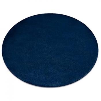 Tapis Shaggy Posh Bleu Foncé 80 cm Antidérapant