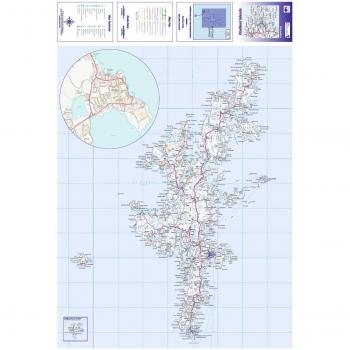 Shetland Islands Paper Map – Folded, Standard Size
