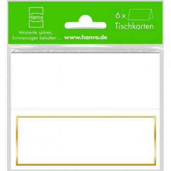 Festliche Tischkarten mit Topper