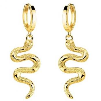 Sofia Milani Schlangen Creolen, 925 Silber Damen Schmuck