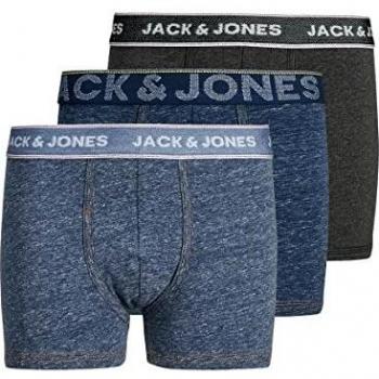 JACK & JONES Jacdenim Trunks Niños, 3 Pack, Azul Marino