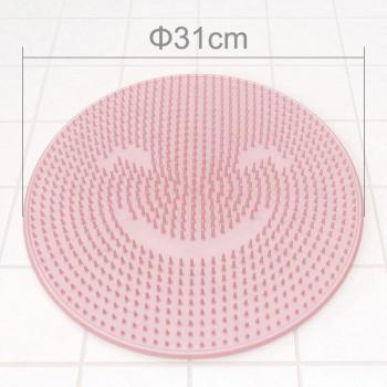 Tapis de douche rond massage