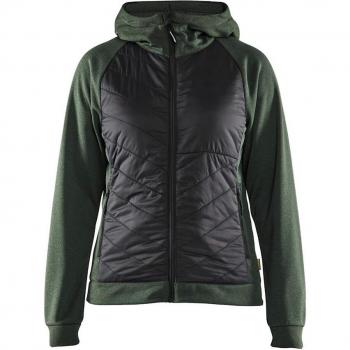 Veste Hybride 3464 Femme Vert Foncé/Noir XS – Workwear