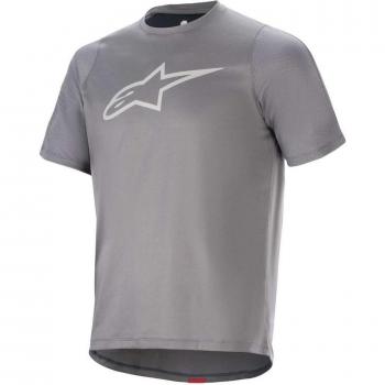 Maillot cycliste Alpinestars A‑Dura Dri‑Astar – Manche courte, gris, L