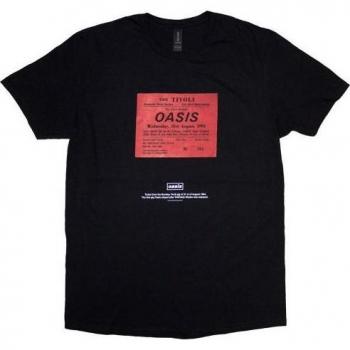 Oasis Unisex Adult Ticket Stub T-Shirt – M Size