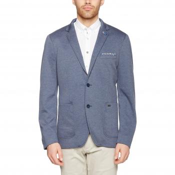 Calamar Herren Sakko 144035, Blau (Blue Denim 42), Größe L