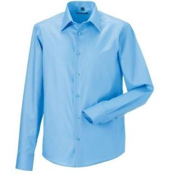 Russell Athletic Men's Ultimate Non-Iron Tailored Long-Sleeved Formal Shirt