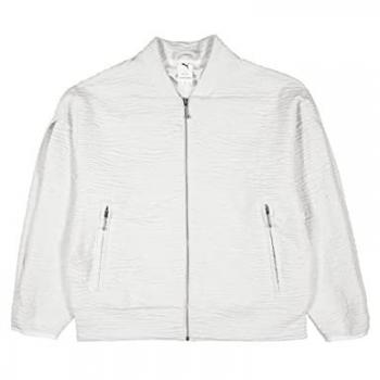 Damen‑Winterjacket Snow Tiger Bomber von Puma – Weiß & Bequem