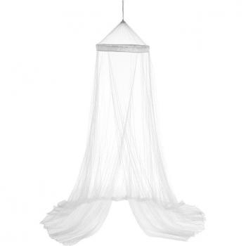 Atmosphera Pat albă plasă de țânțari (Ø 60 x 250 cm)