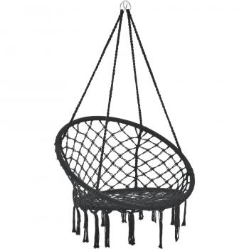 Seduta Sospesa Amaca 60cm Nera