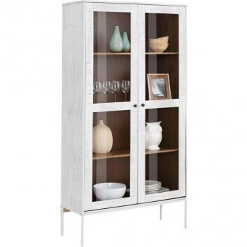 Vitrine HOME AFFAIRE Freya, massiv Kiefer, 35 cm tief