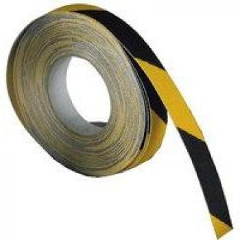VFM Black/Yellow Self-Adhesive Anti-Slip Tape 50mm x 18.3m
