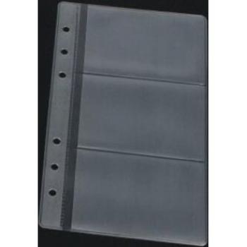 Thick 6-Hole Clear Card Accessories Bags