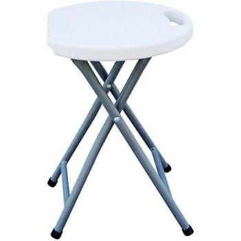 Sgabello pieghevole bianco horeca