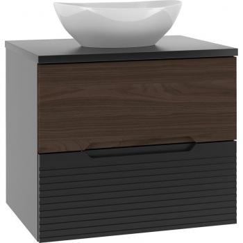 Sylla 60 cm Vasque Marron Noir